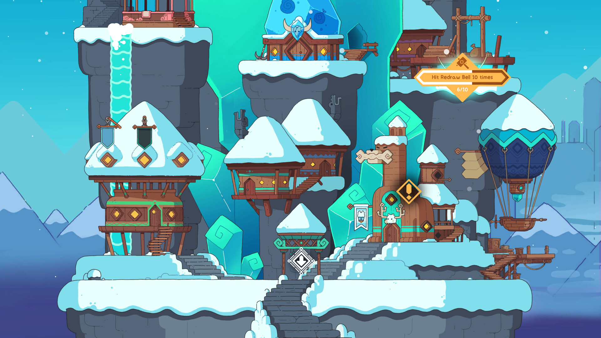 Wildfrost bright cute art gameplay screenshot