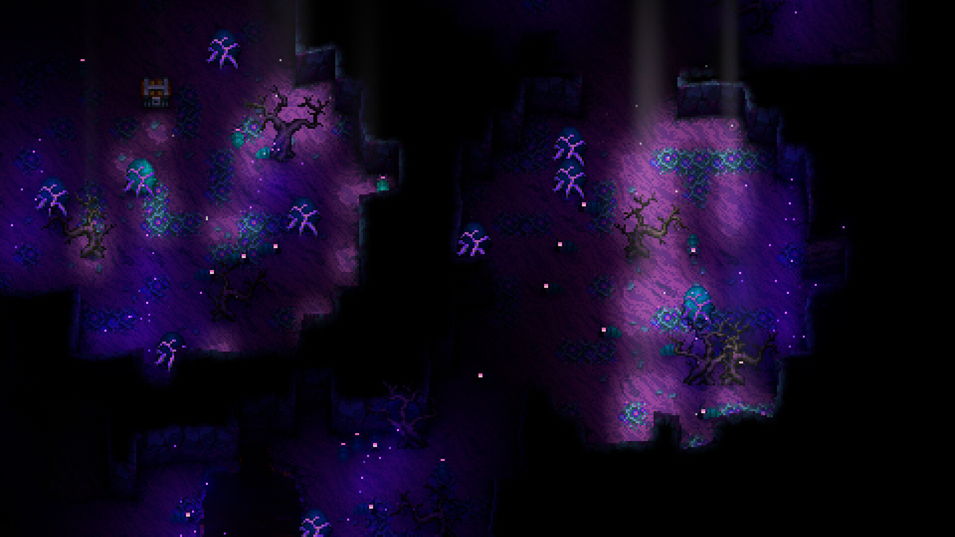 Core Keeper underground biome exploration screenshot